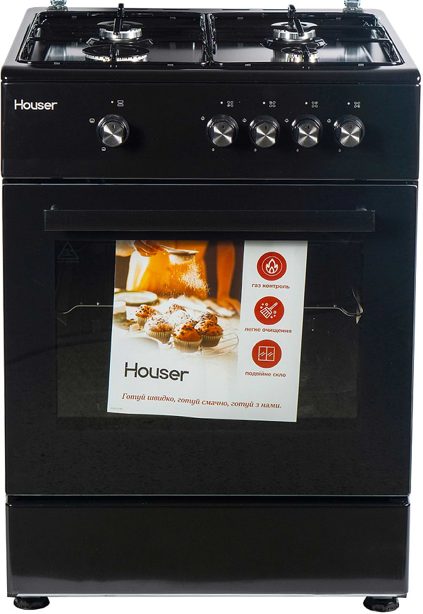 Фото - Плита газовая Houser FSG 6201 B