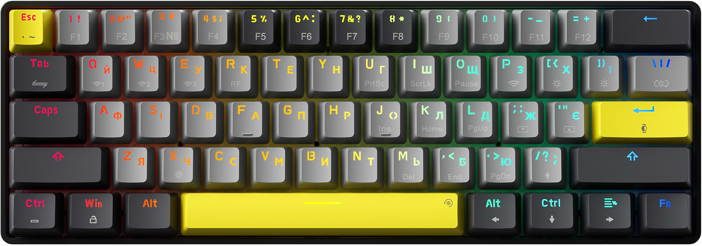 Клавиатура беспроводная игровая GamePro MK130G Pro - Фото 1