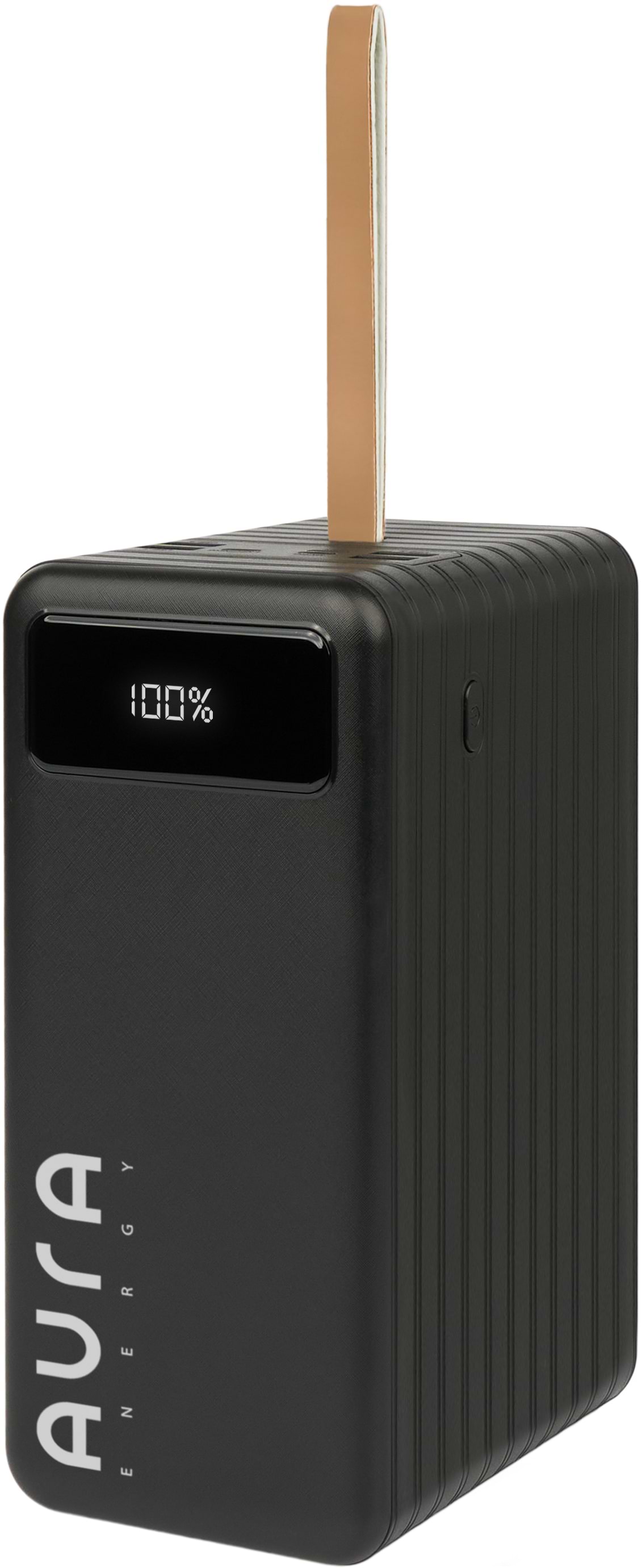 Батарея мобильная Aura NRG-P120 120000 mAh 22.5W Black (PBANRG-P120B) - Фото 1