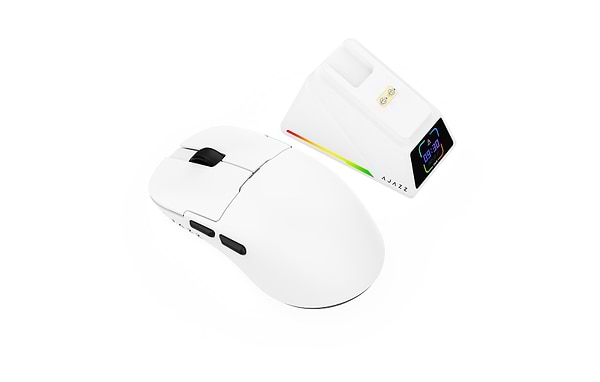 Фото - Мышь беспроводная игровая Ajazz AJ159 APEX White (AJM159-A-W)