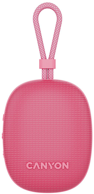 Купити Портативна акустика Canyon OnMove 12 IPX7 TWS 5W Pink (CNE-CBTSP12PK) - Фото 1 Портативна акустика Canyon OnMove 12 IPX7 TWS 5W Pink (CNE-CBTSP12PK) - Фото 1