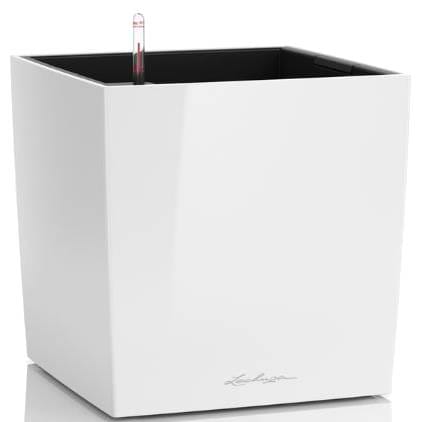 Вазон Lechuza CUBE 50/50/50 Premium Белый 16560