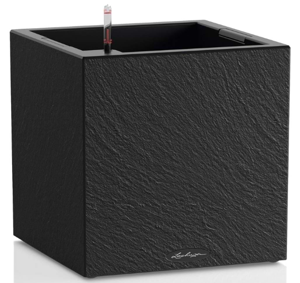 Вазон Lechuza Canto Slatestone Low 40 темно-сірий 15951