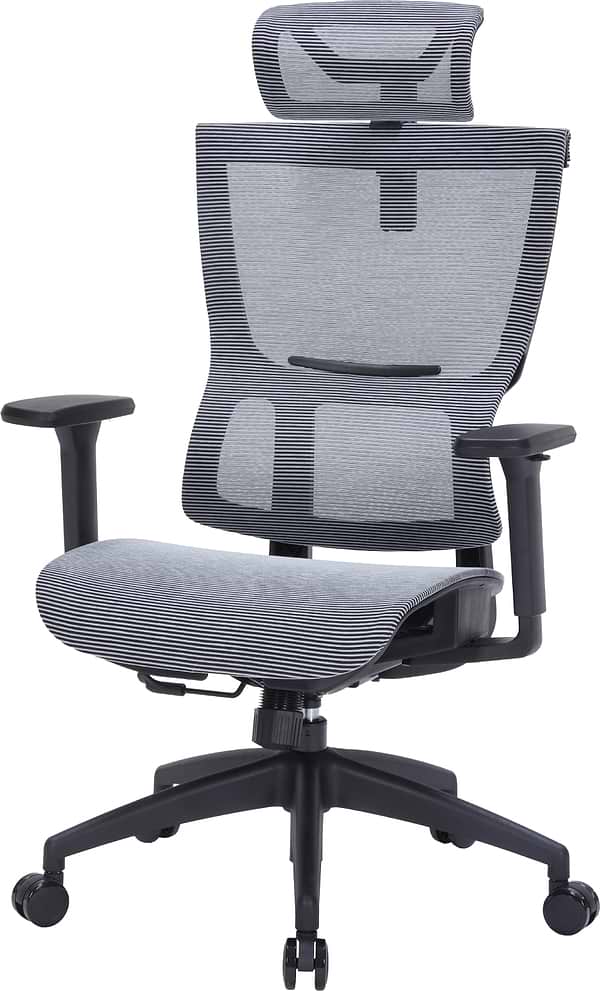 Фото - Крісло офісне OfficePro Elegant (OC660-B-DG-DG) Black/Dark Gray