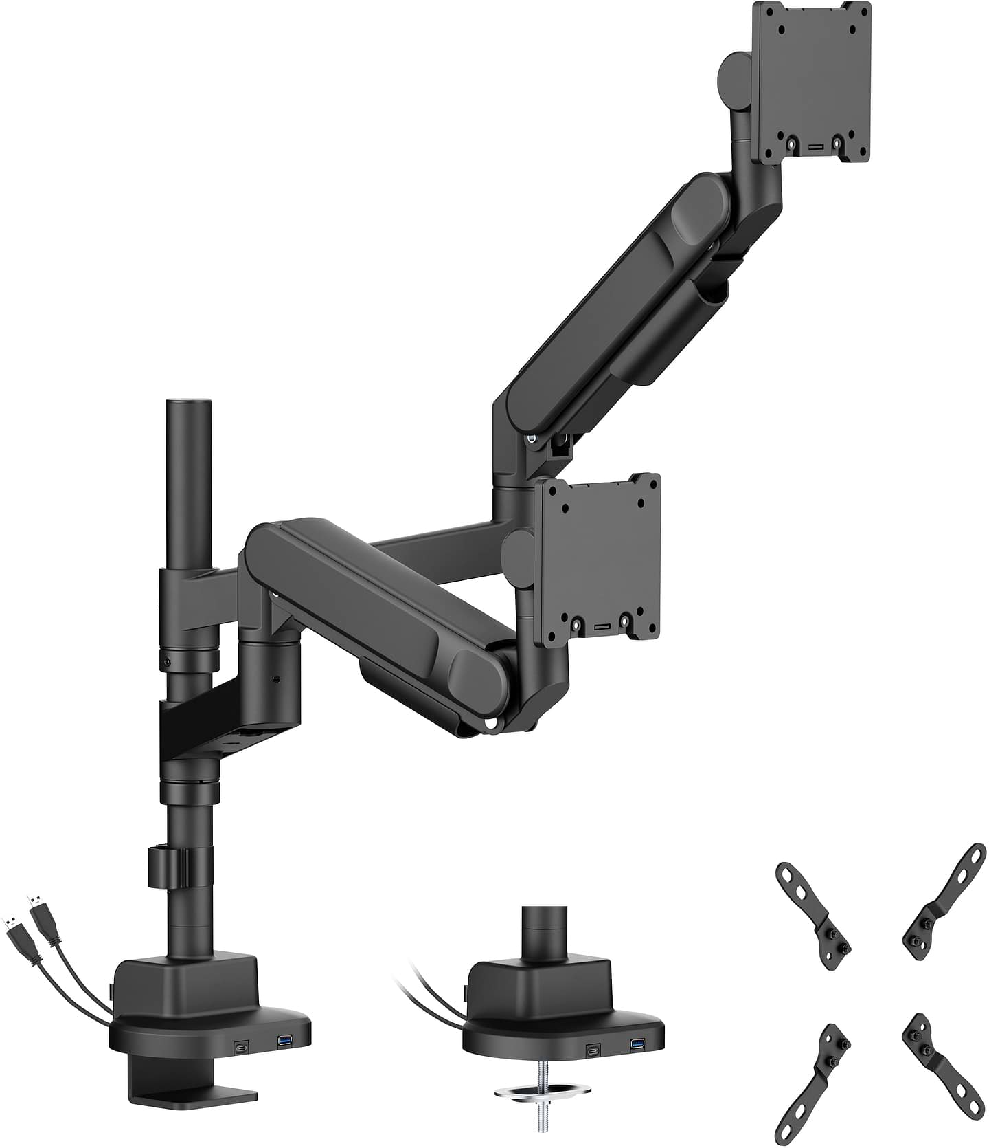 Кріплення настільне OfficePro MAH752B Black - Фото 1
