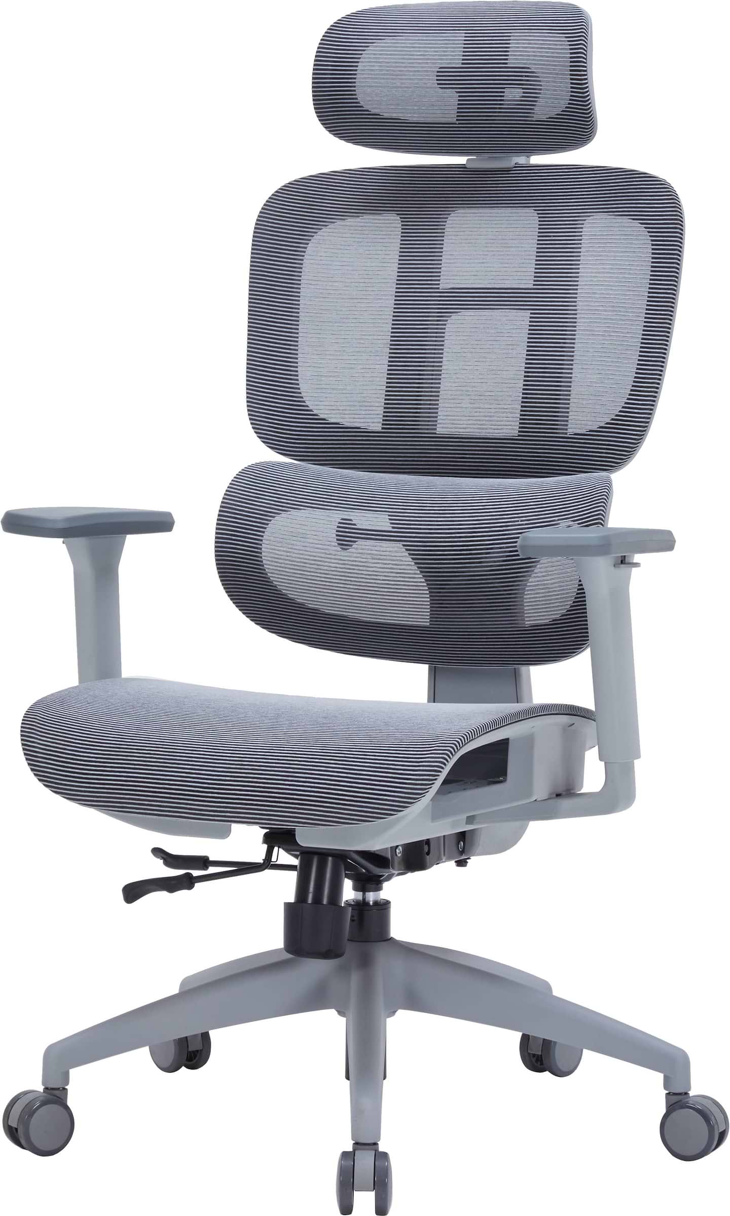 Крісло офісне OfficePro OC680G Grey - Фото 1