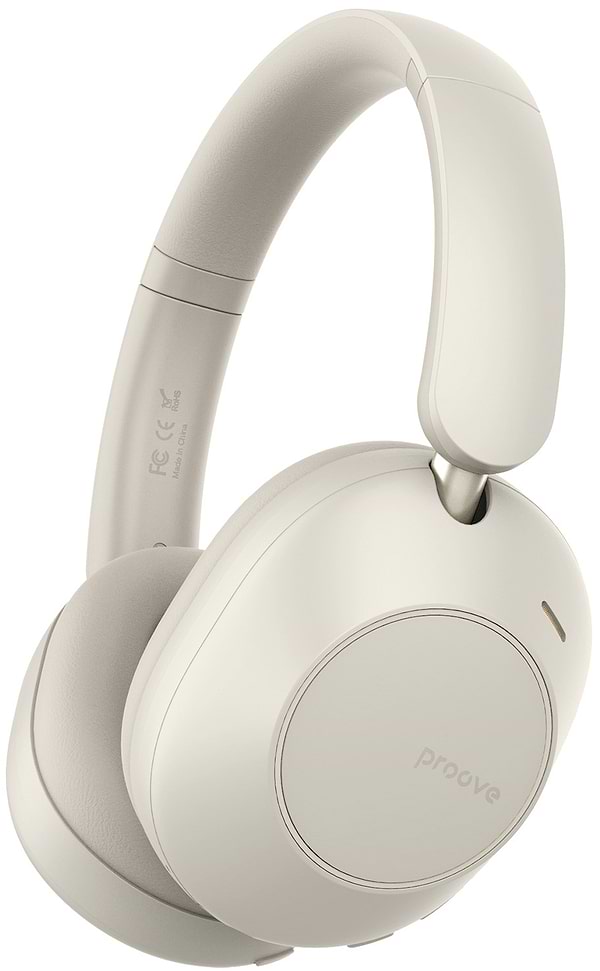 Фото - Навушники накладні бездротові Proove Silence 3D with ANC beige (HPSL00020007)