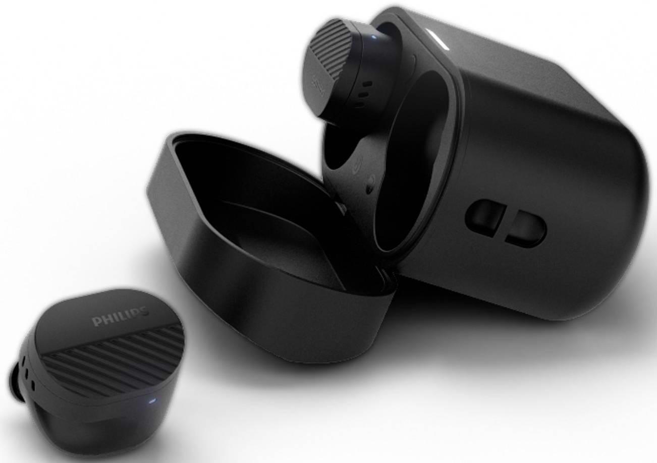 Навушники вкладиші бездротові TWS Philips TAT5000BK/00