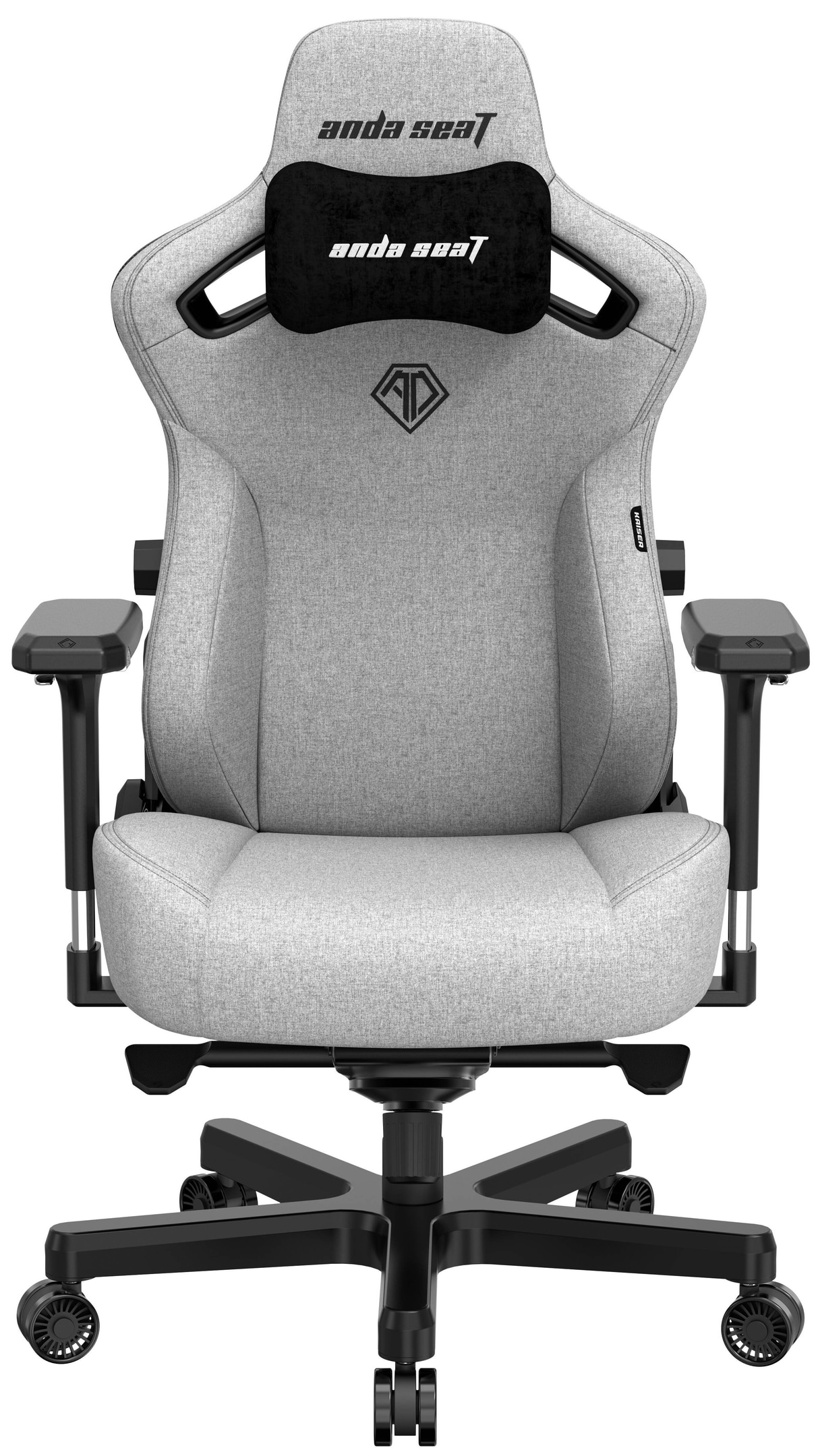 Крісло для геймерів Anda Seat Kaiser 3 Size L Grey Fabric (AD12YDC-L-01-G-PV/F)