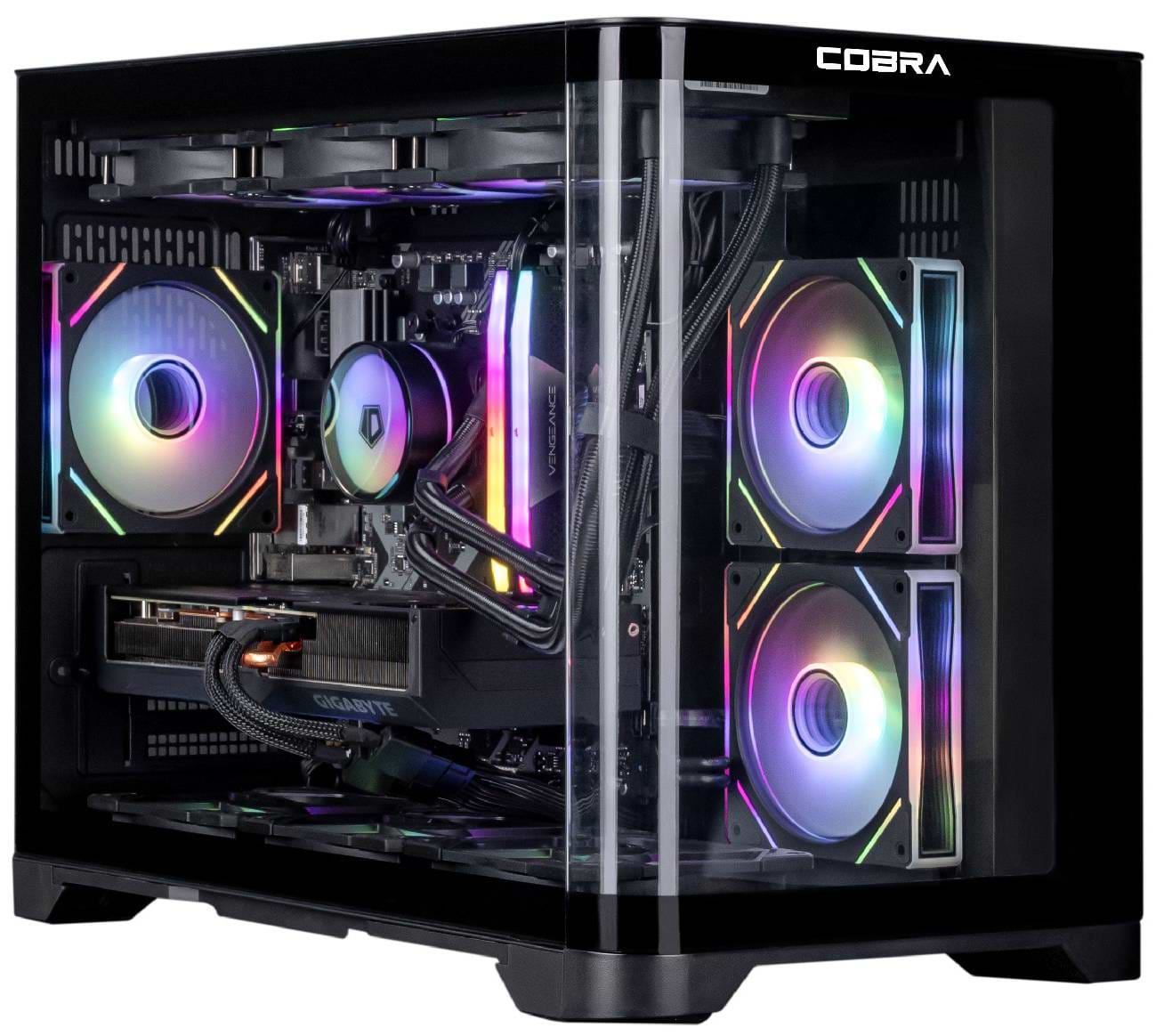 Системный блок Cobra Gaming Windows 11 Home (A98X3D.64.S20.96XT.21877W)