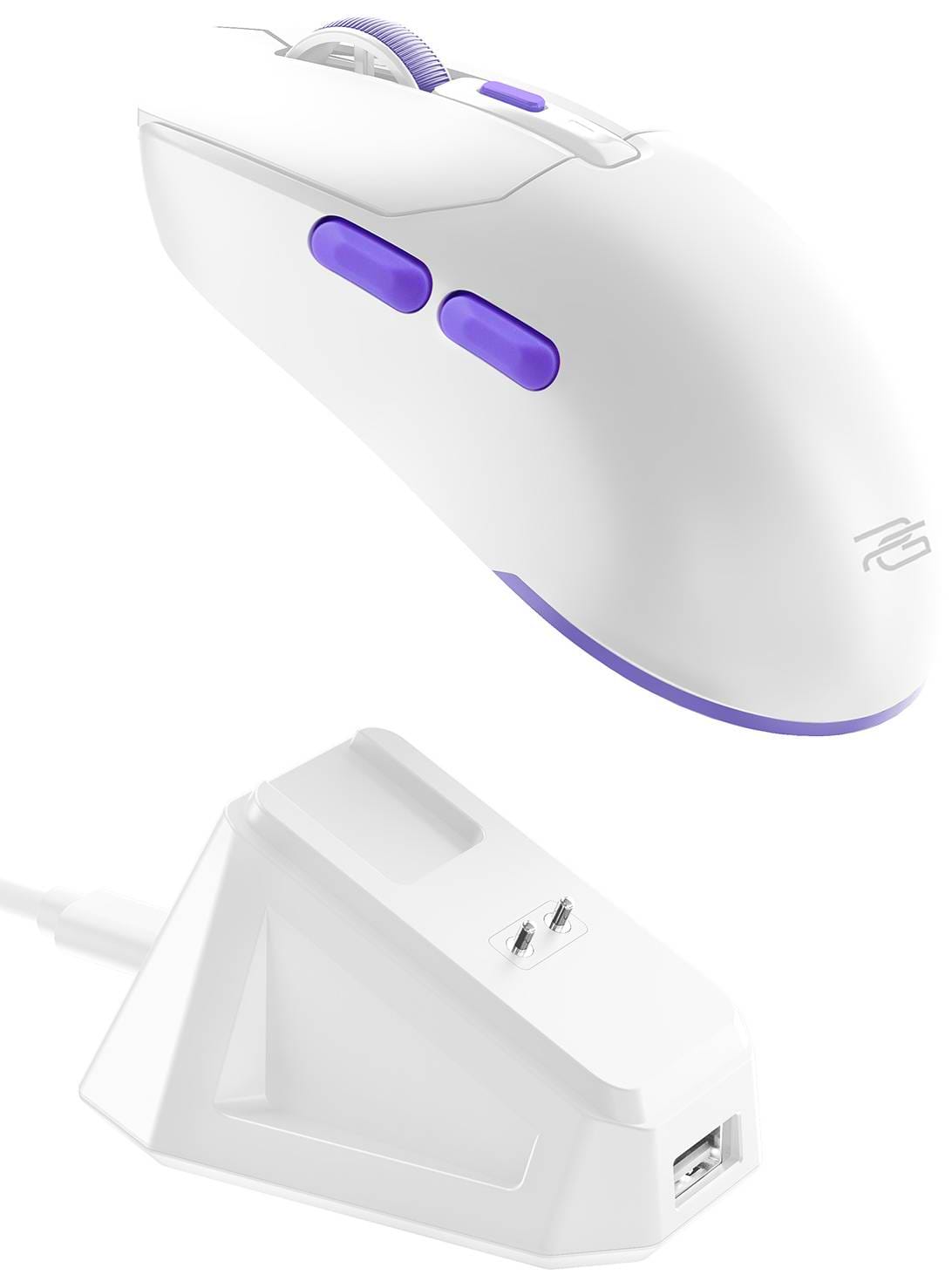 Мышь беспроводная игровая Proove Gaming Rate Pro with Charging Dock white (WMRPCD022002)