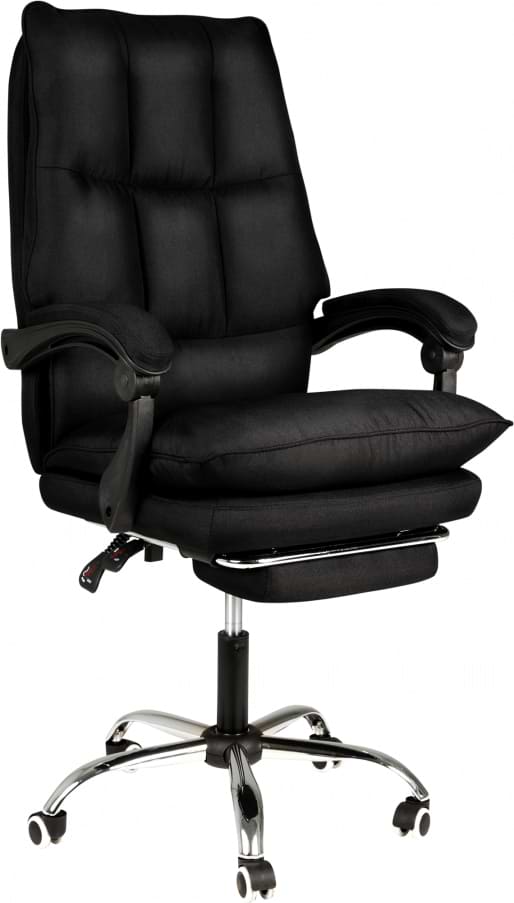 Купить Кресло для геймеров GT Racer B-5002 Fabric Black - Фото 1 Кресло для геймеров GT Racer B-5002 Fabric Black - Фото 1