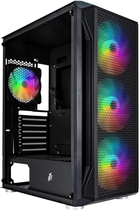 Корпус 1stPlayer X5-BK-4F1 Black 750W (X5-BK-4F1-PS-750FK-EU)