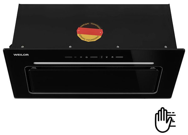 Фото - Витяжка вбудована Weilor LUMINA WBG 69 BLACK SILENCE