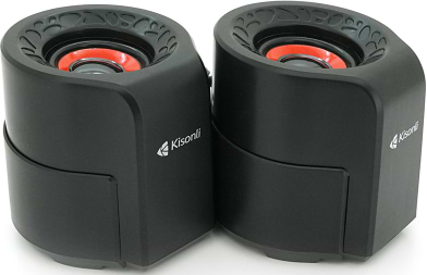 Фото - Комп'ютерна акустика компактна 2.0 Kisonli A-909 Black