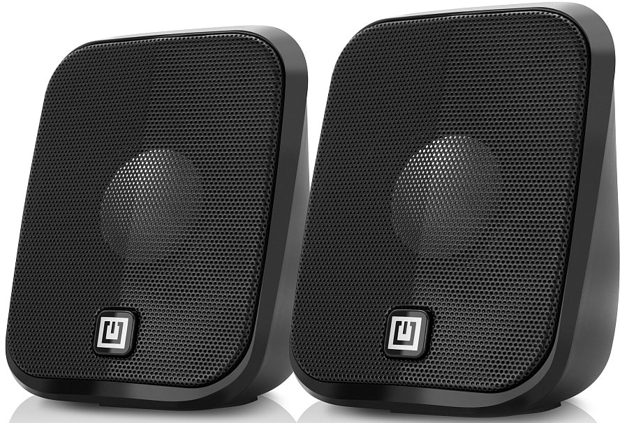 Комп'ютерна акустика компактна 2.0 REAL-EL S-25 Black (EL121100022)