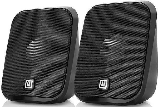 Фото - Комп'ютерна акустика компактна 2.0 REAL-EL S-25 Black (EL121100022)