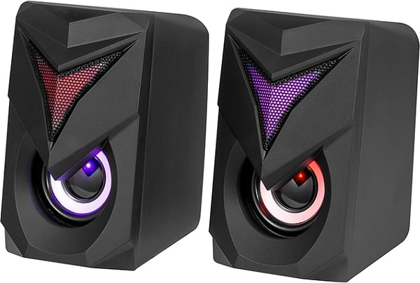 Фото - Компьютерная акустика компактная 2.0 XTRIKE ME 6Вт LED USB (SK-405)