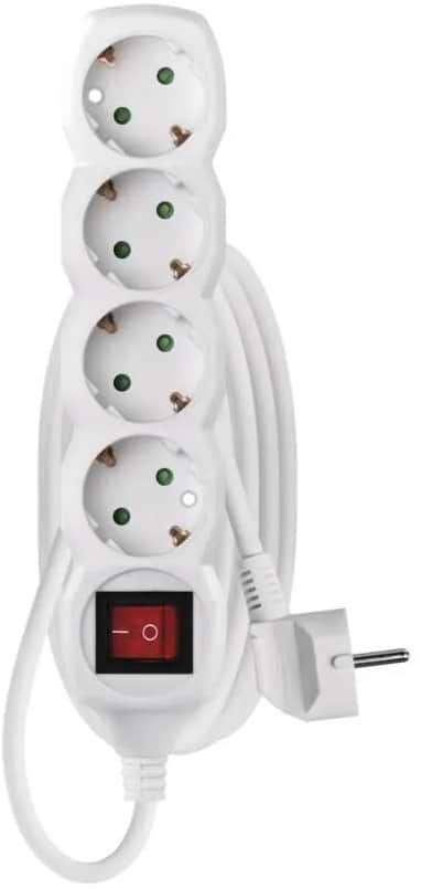 Фото - Мережевий фільтр EMOS P1421, 4 розетки, 1,4 м.