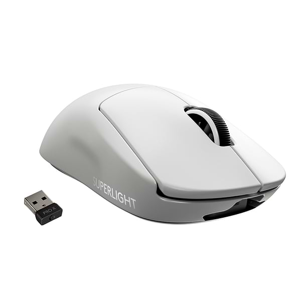 Фото - Мышь беспроводная игровая Logitech G Pro X Superlight White (910-005942)