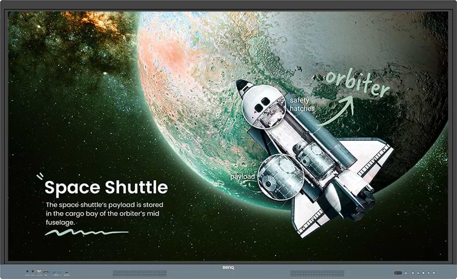 Купити Інтерактивна панель BenQ RE6504 (9H.F9ETK.DE6) - Фото 1 Інтерактивна панель BenQ RE6504 (9H.F9ETK.DE6) - Фото 1