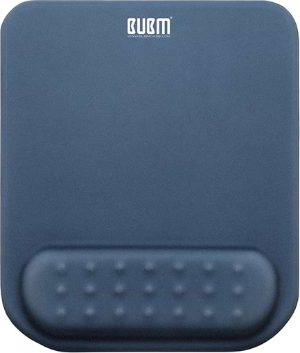 Фото - Коврик для мыши BUBM с подушкой под запястье Синий Фото - Коврик для мыши BUBM с подушкой под запястье Синий
