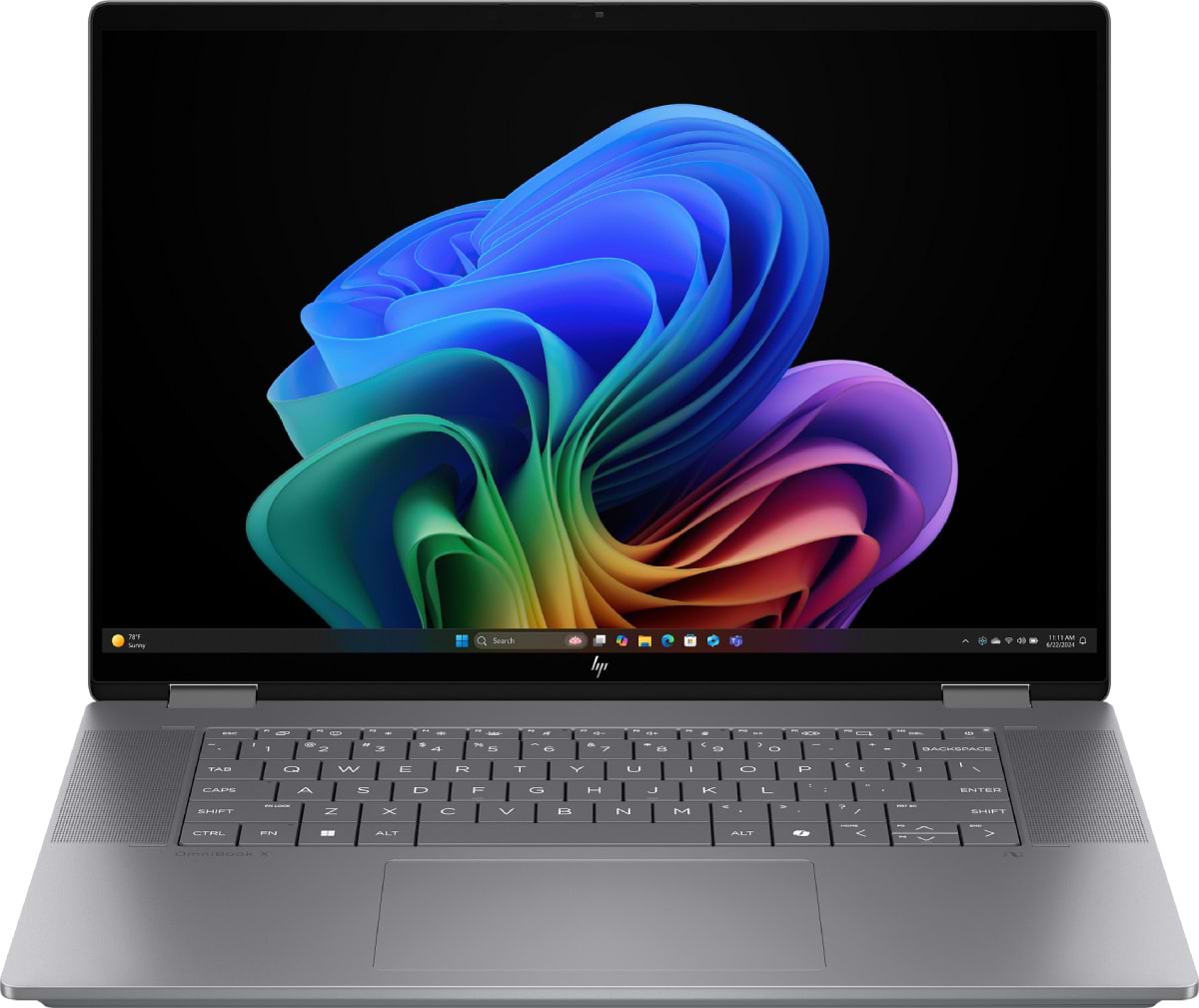 Купити Ноутбук HP OmniBook X Flip x360 16-ar0004ua (C3VD4EA) Meteor Silver - Фото 1 Ноутбук HP OmniBook X Flip x360 16-ar0004ua (C3VD4EA) Meteor Silver - Фото 1