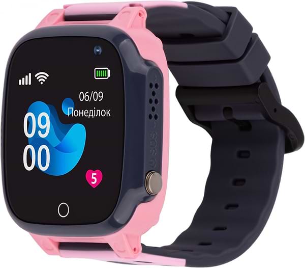 Фото - Уценка - Детские часы AmiGo GO008 Milky GPS WIFI Pink