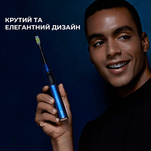 Фото - Зубна щітка електрична Oclean F1 Dark Blue