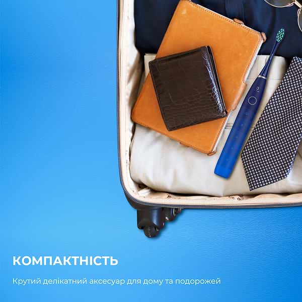 Фото - Зубная щетка электрическая Oclean Flow Sonic Electric Toothbrush Blue (6970810551860)