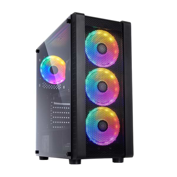 Фото - Системный блок QUBE QB i3 10100F GTX 1650 4GB 81 (i310100FGTX16504GB81) Фото - Системный блок QUBE QB i3 10100F GTX 1650 4GB 81 (i310100FGTX16504GB81)