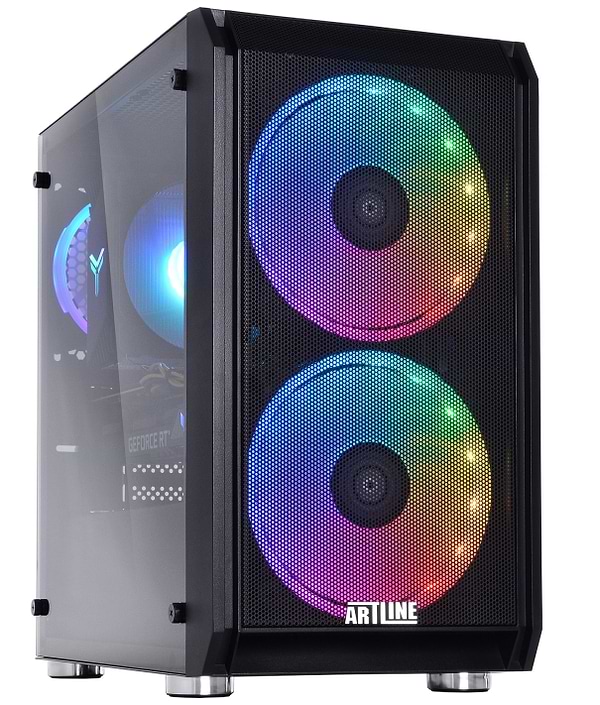 Фото - Системний блок QUBE QB i7 12700F RTX 3060 8GB NM 3242Win (i712700FRTX30608GBNM3242Win)
