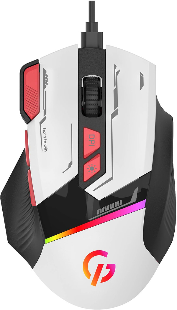 Фото - Мышь проводная игровая GamePro USB White (GM300W)