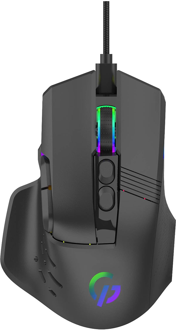 Фото - Уценка - Мышь проводная игровая GamePro USB Black (GM560)