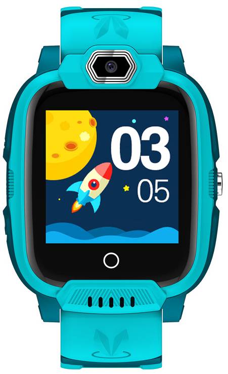 Детские часы Canyon Jondy KW-44 Kids 4G Camera GPS WiFi Music Green (CNE-KW44GB) - Фото 1