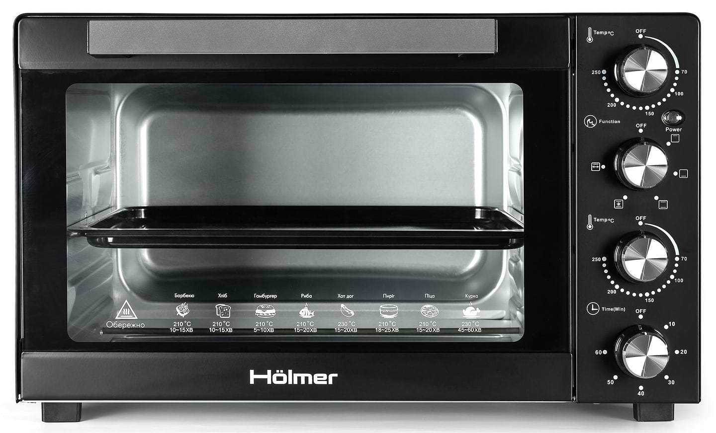 Піч електрична Holmer HEO-083CR - Фото 1