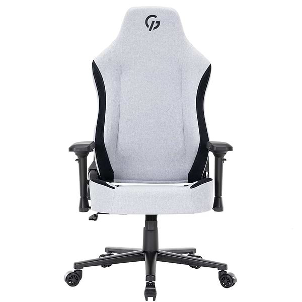 Фото - Крісло для геймерів GamePro GC715LG Light Grey Linen Fabric