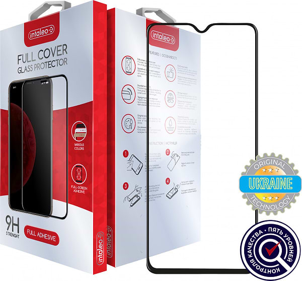 Фото - Захисне скло для смартфону Intaleo Oppo A31 2020 Full Glue Black (1283126501821)