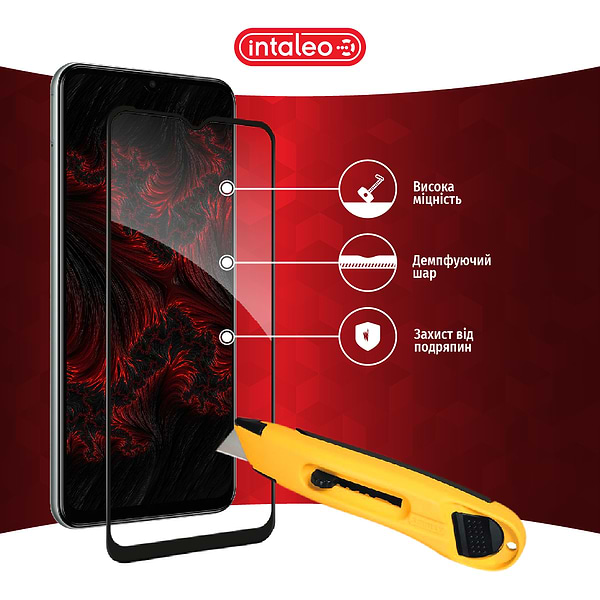 Фото - Защитное стекло для смартфона Intaleo Full Glue for Samsung M33 5G (1283126522598)