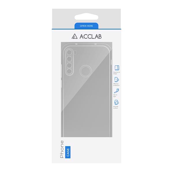 Фото - Чохол для смартфону ACCLAB Anti Dust for Xiaomi Redmi Note 8 (1283126553608)
