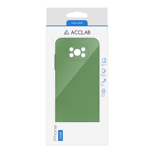 Фото - Чехол для смартфона ACCLAB SoftShell for Xiaomi Poco X3 (1283126561580)