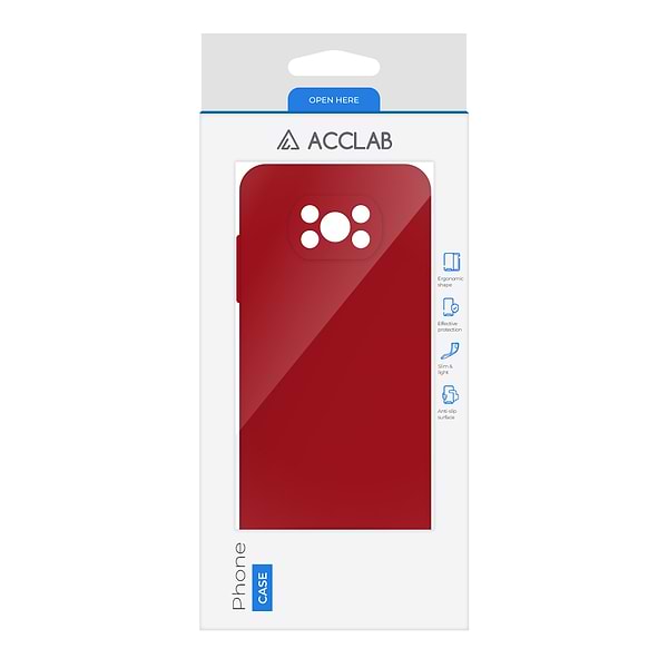 Фото - Чехол для смартфона ACCLAB SoftShell for Xiaomi Poco X3 (1283126561597)