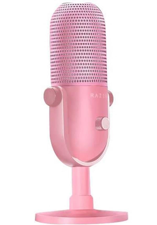 Фото - Мікрофон до комп'ютера Razer Seiren V3 Chroma Quartz (RZ19-05060300-R3M1)