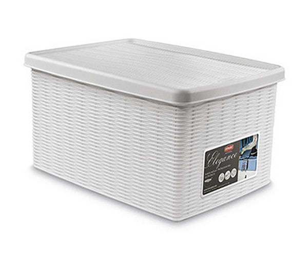 Фото - Кошик для білизни Stefanplast ELEGANCE M 39х29х21 см (30010)