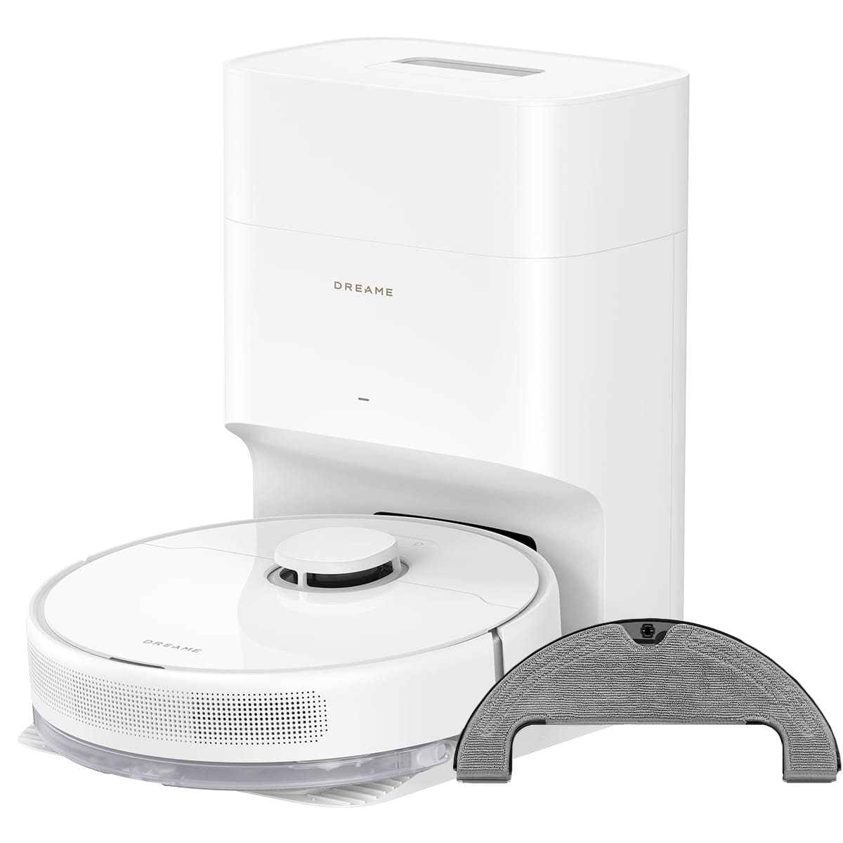 Робот-пылесос моющий Dreame D10 Plus Gen 2 White (RLD32GD) - Фото 1
