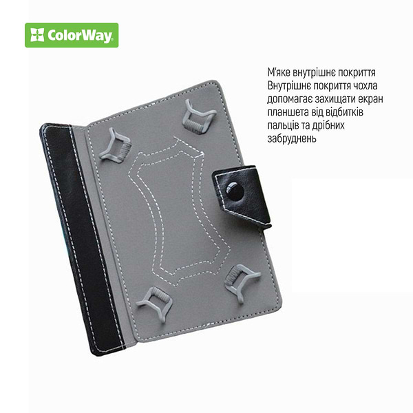Фото - Чохол для планшета Colorway for Universal Stand 10” Black (CW-CTUS10-BK)