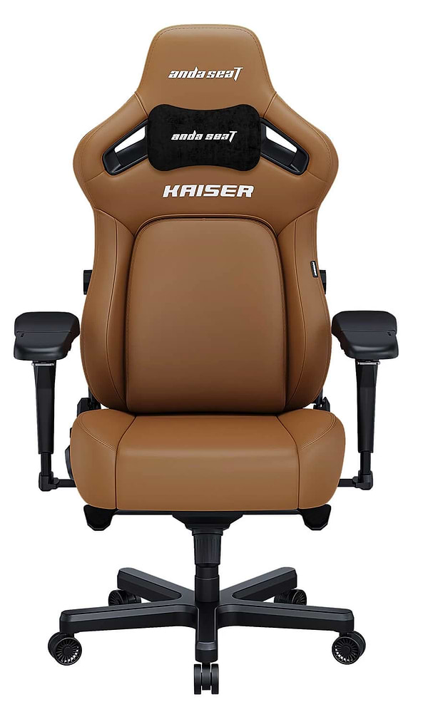 Фото - Крісло для геймерів Anda Seat Kaiser 4 Size XL Brown Premium PVC (AD12YDDC-XLL-20-K-PV/C)