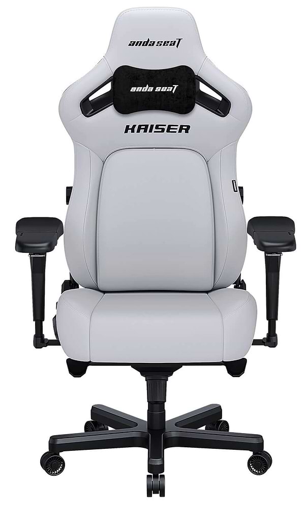 Фото - Крісло для геймерів Anda Seat Kaiser 4 Size XL White Premium PVC (AD12YDDC-XLL-20-W-PV/C)