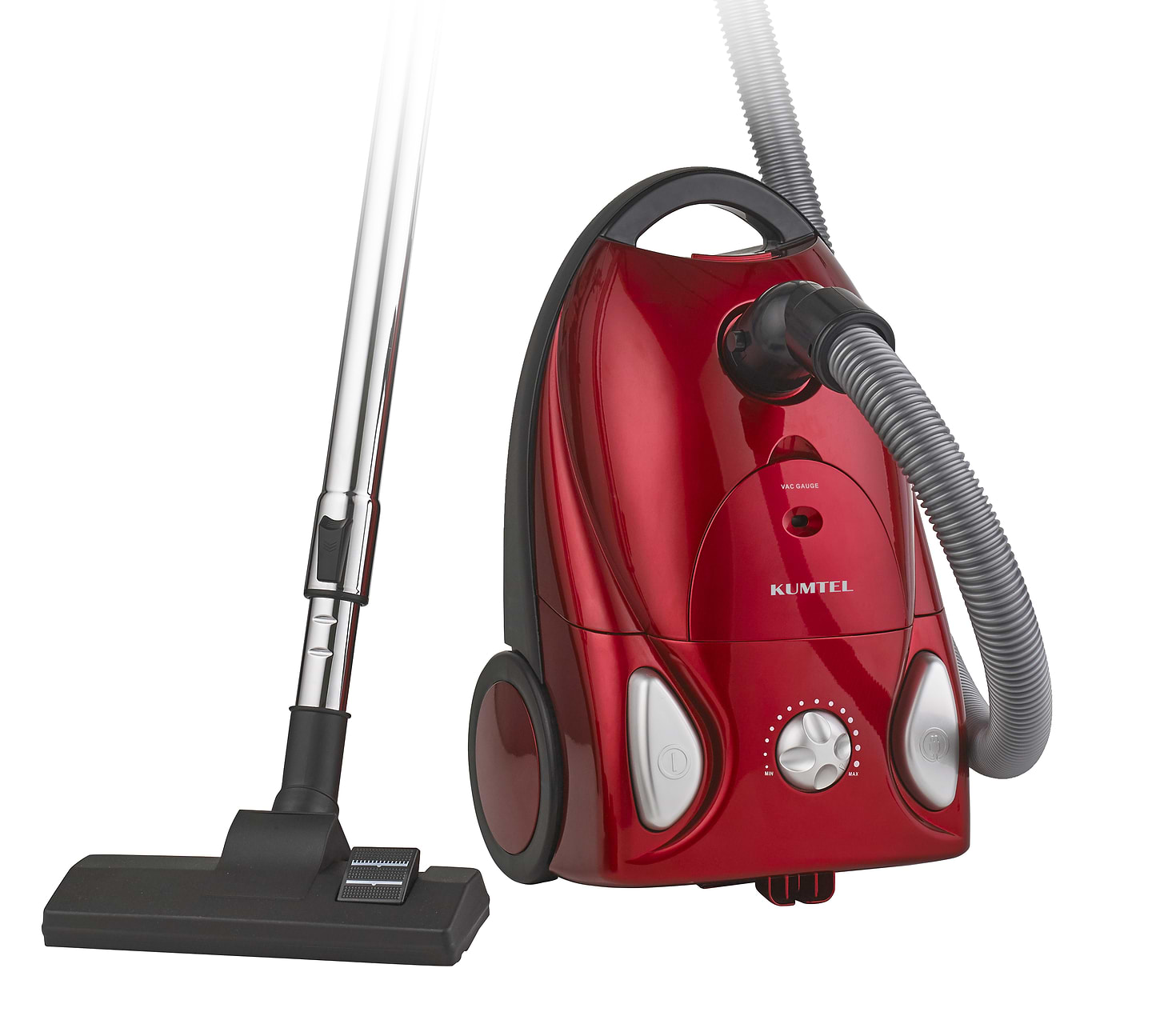Пылесос для сухой уборки с мешком Kumtel HVC-09 RED - Фото 1