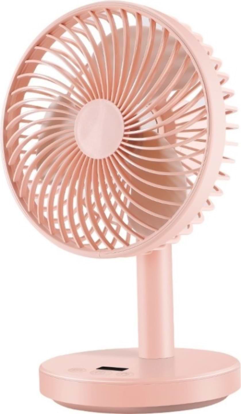 Вентилятор настольный Jile Desktop small fan 01 Pink  (1146684) - Фото 1
